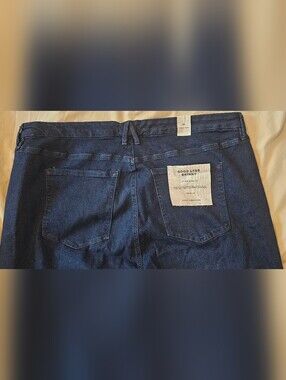 Good American Skinny Jeans - Dark Indigo Womens Plus Size 26